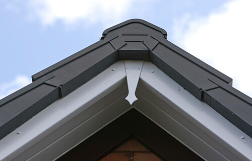 White uPVC fascias and soffits
